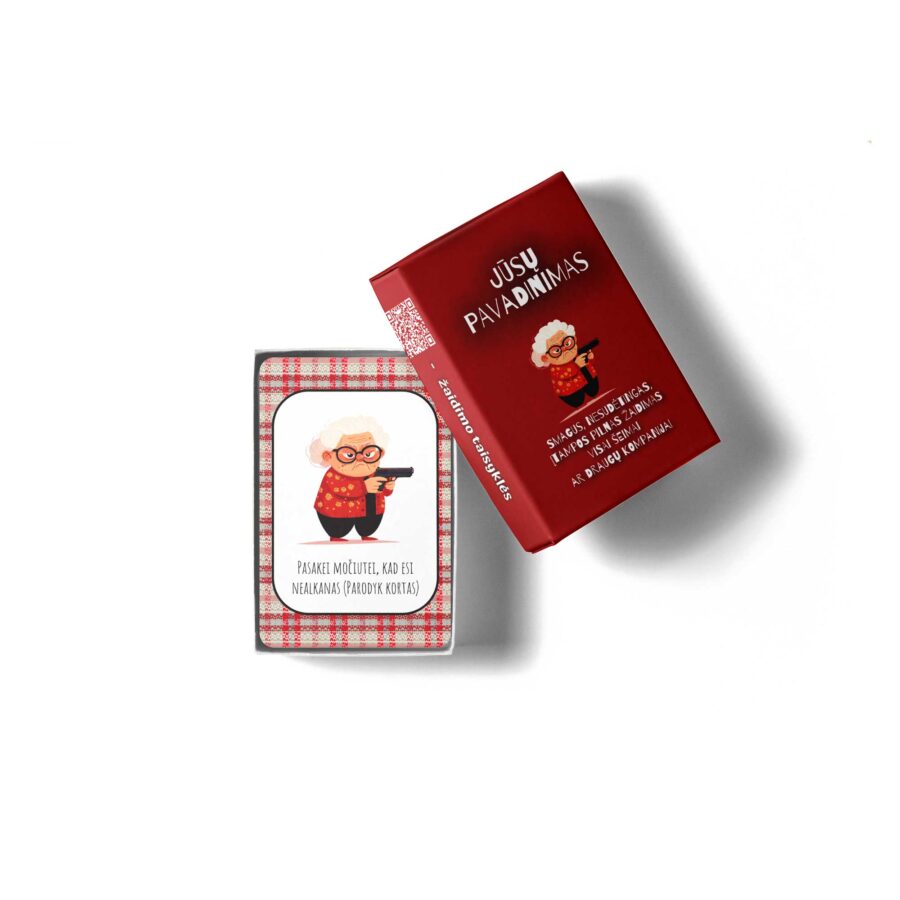 Personalizuotas stalo žaidimas Crazy Baba