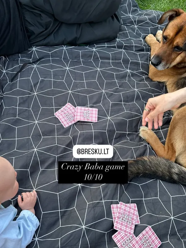 Crazy Baba piknike su šunimi: „Crazy Baba game 10/10“
